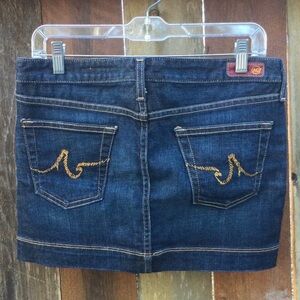 Ag Adriano Goldschmied The Elicit Skirt Sz 28R